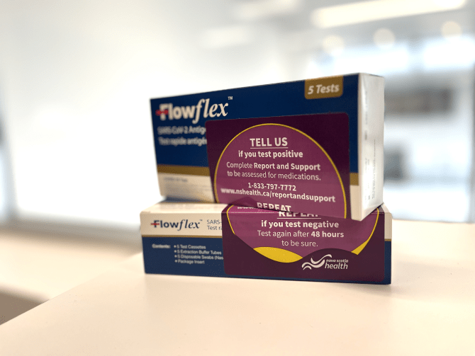 Rapid Test Kits available at the Library while Supplies Last Halifax